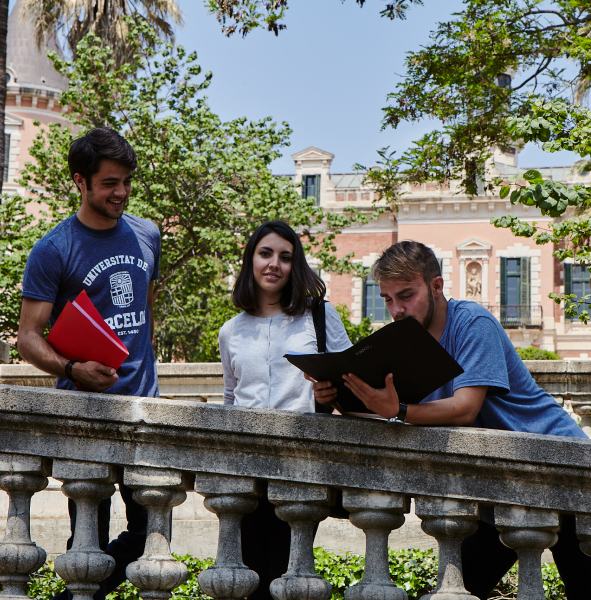 Grup d'estudiants